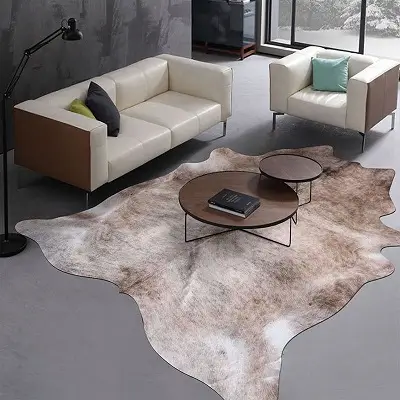 animal skin rug