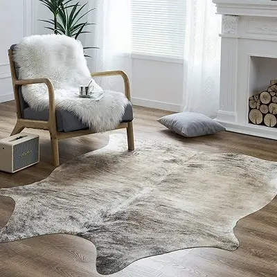 animal skin rug