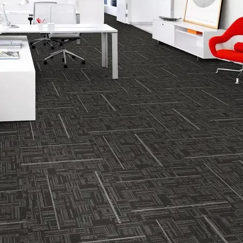 Dark Gray Office Carpet Tiles