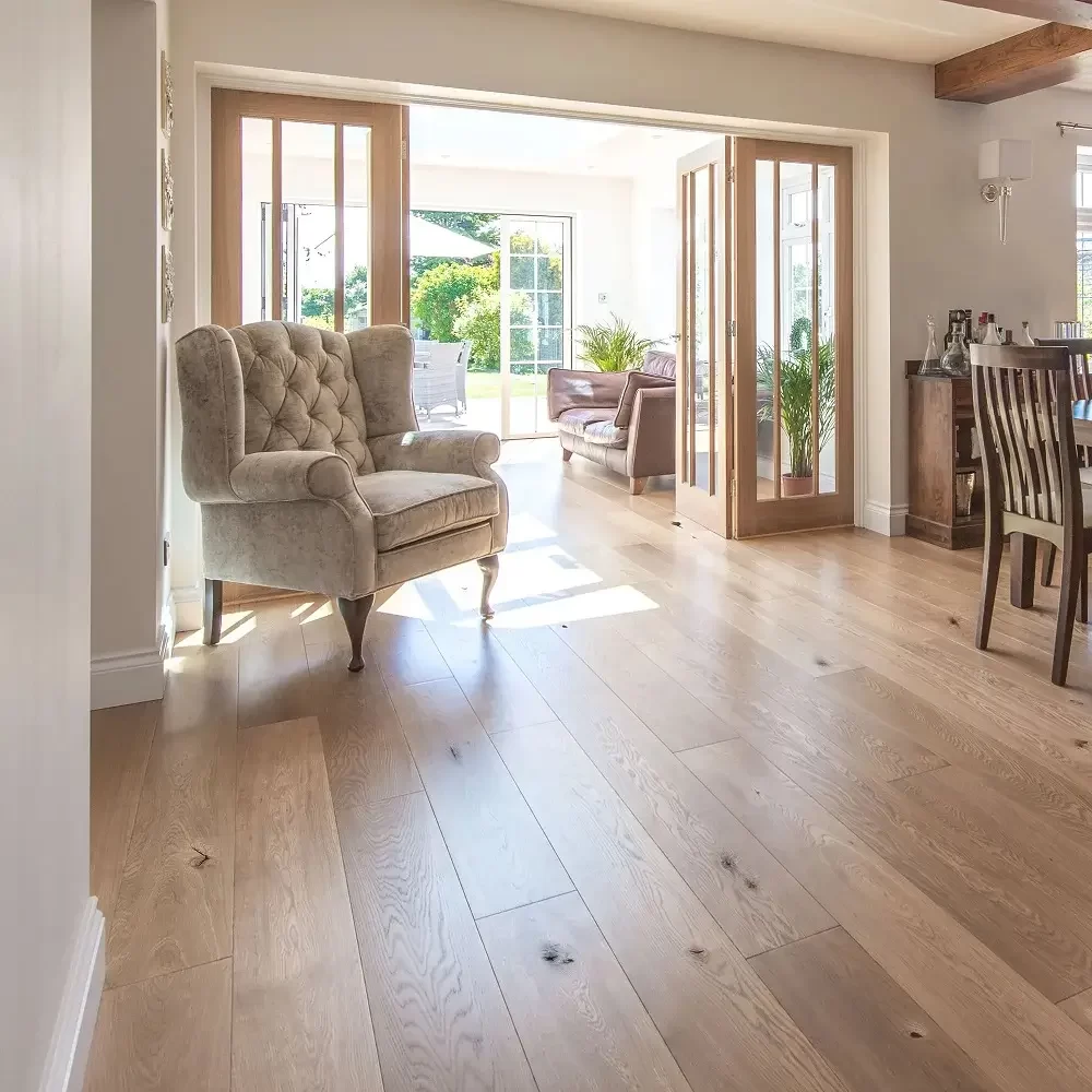 Engineered wood flooring