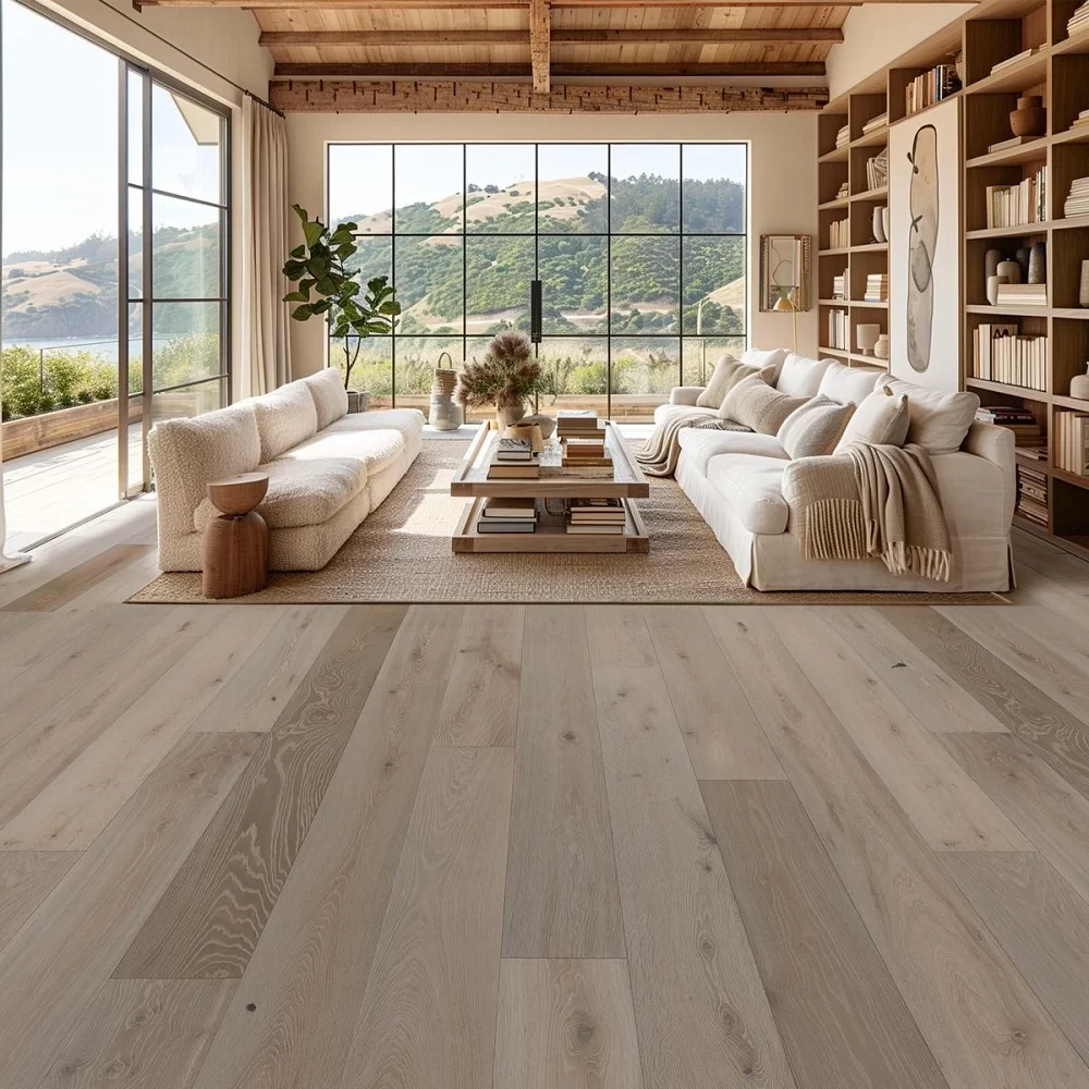 Engineered wood flooring