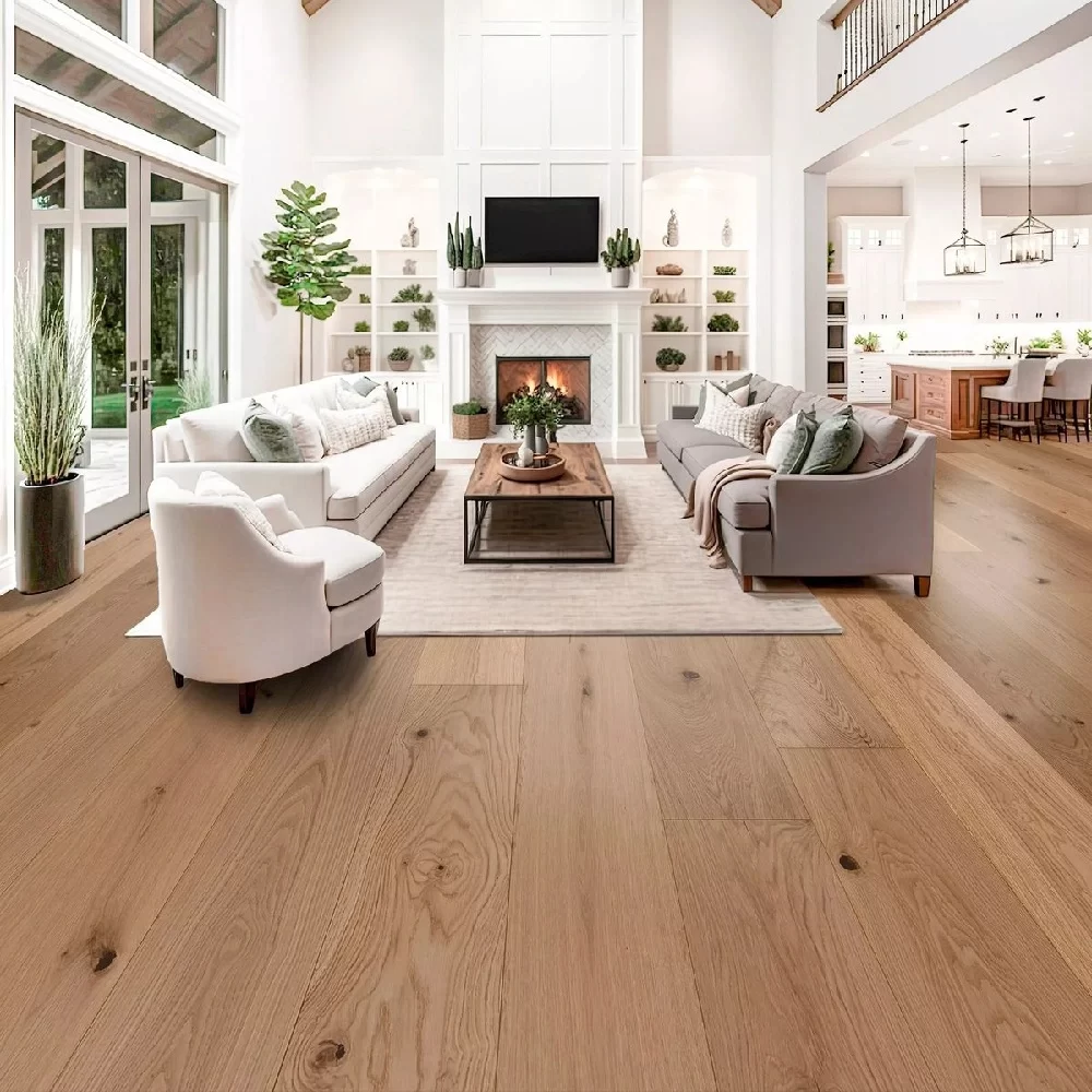 Engineered wood flooring