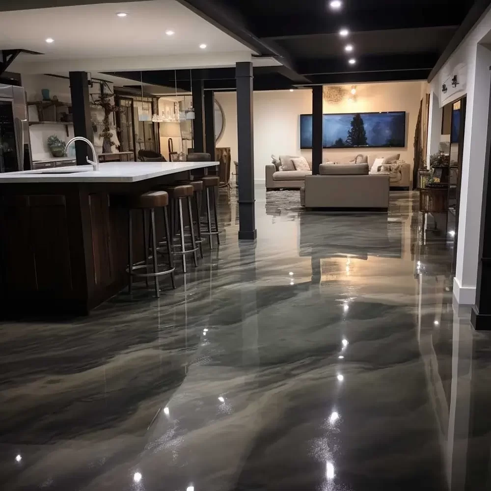 Epoxy Basement Flooring