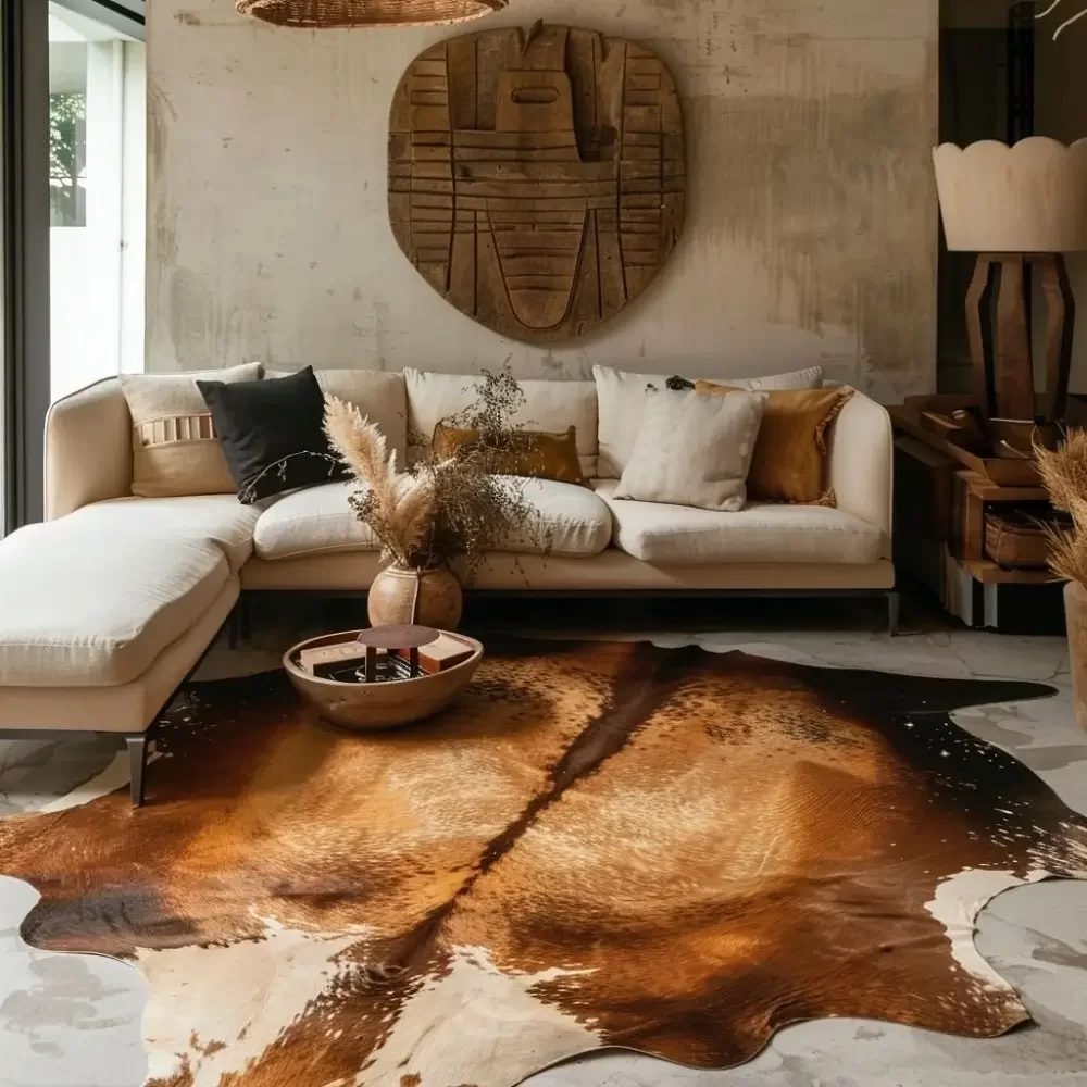 animal skin rug